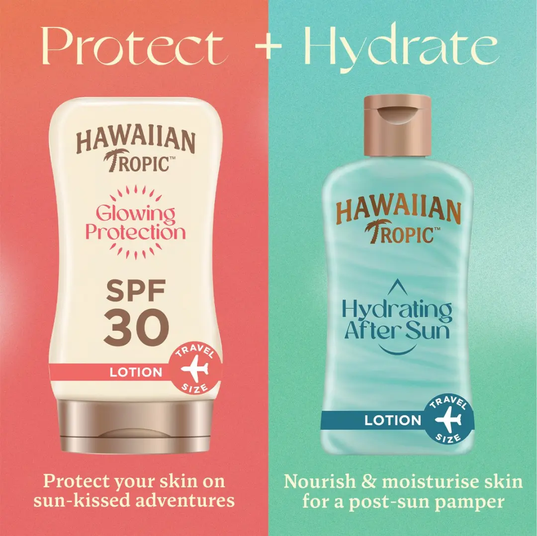 Hawaiian Tropic Glowing Protection Lotion SPF 30 100ml