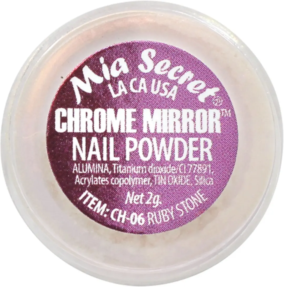 Mia Secret Chrome Mirror Poeder Ruby Stone 4ml