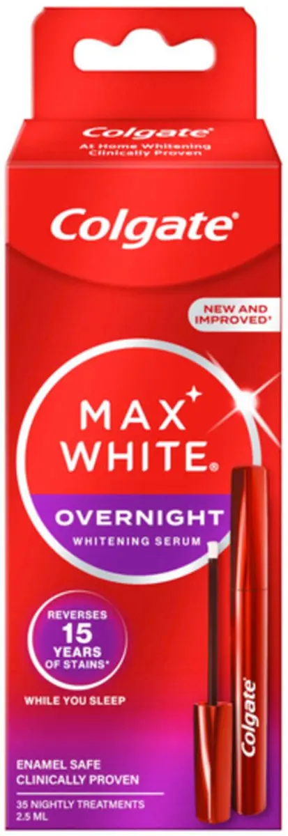 Colgate Max White Overnight Whitening Serum 3ml