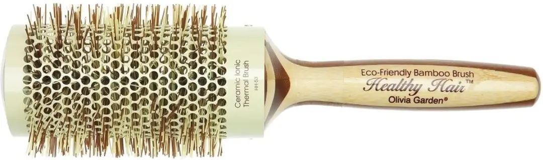 Olivia Garden Bamboo Touch Blowout Thermal 53mm - Zwart/Beige