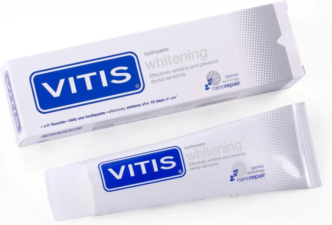 Vitis Whitening Tandpasta 2x75ml