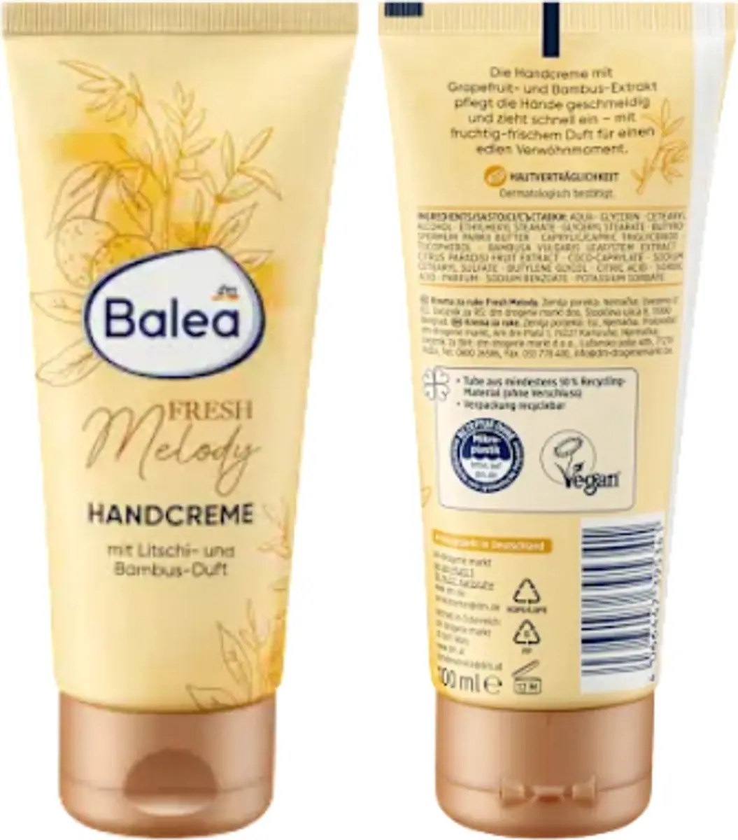 Balea Handcrème Fresh Melody 100ml