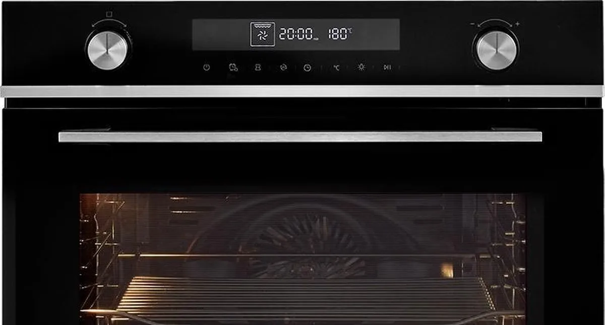 Etna OM470ZT Multifunctionele Oven 79L - Zwart