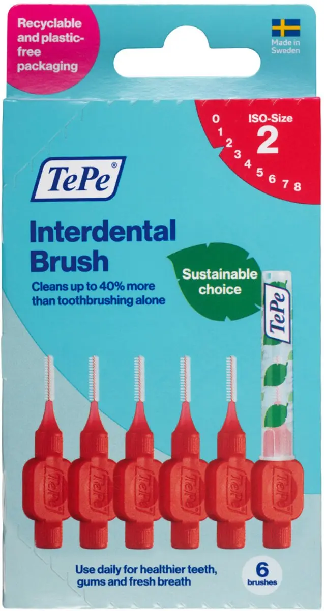 TePe Interdentale Ragers Original 0,5mm Rood