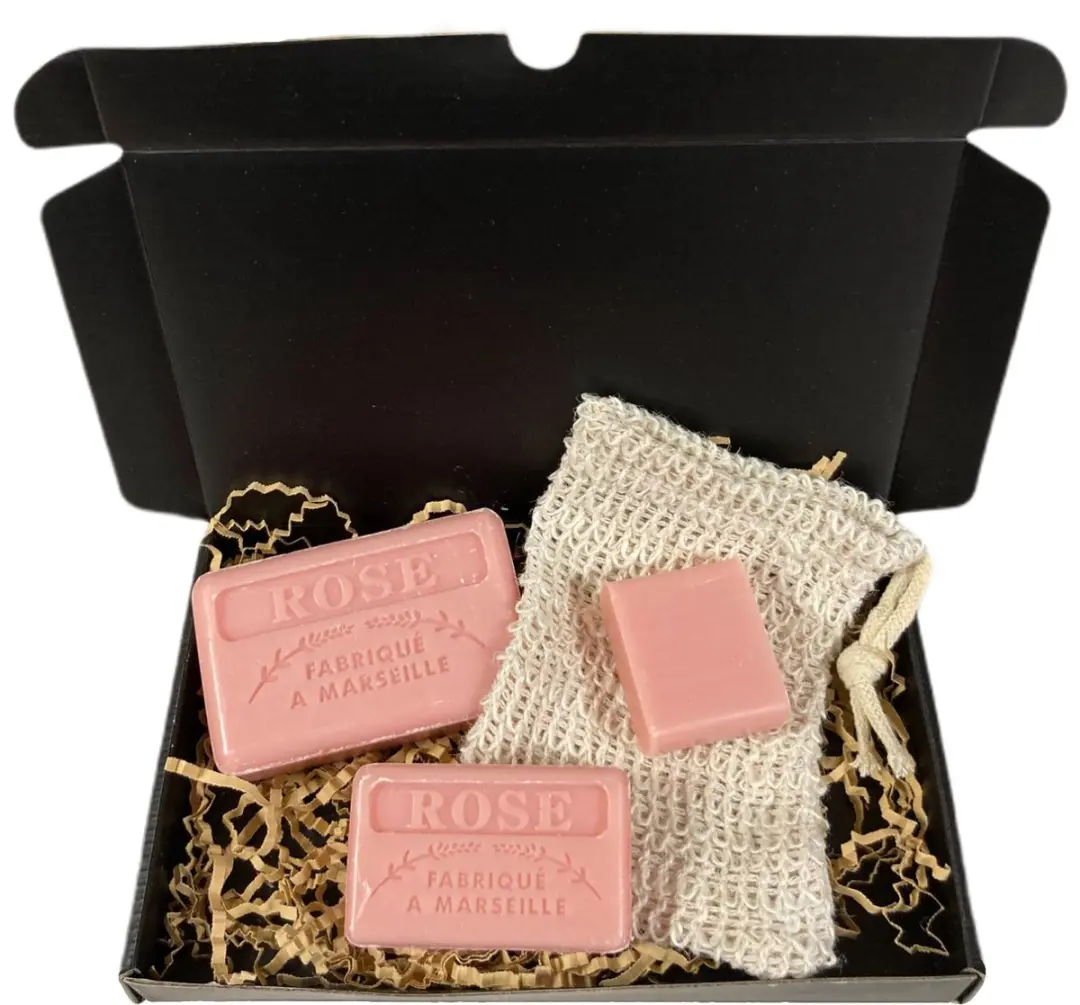 Savon de Marseille Zeepbox Rose