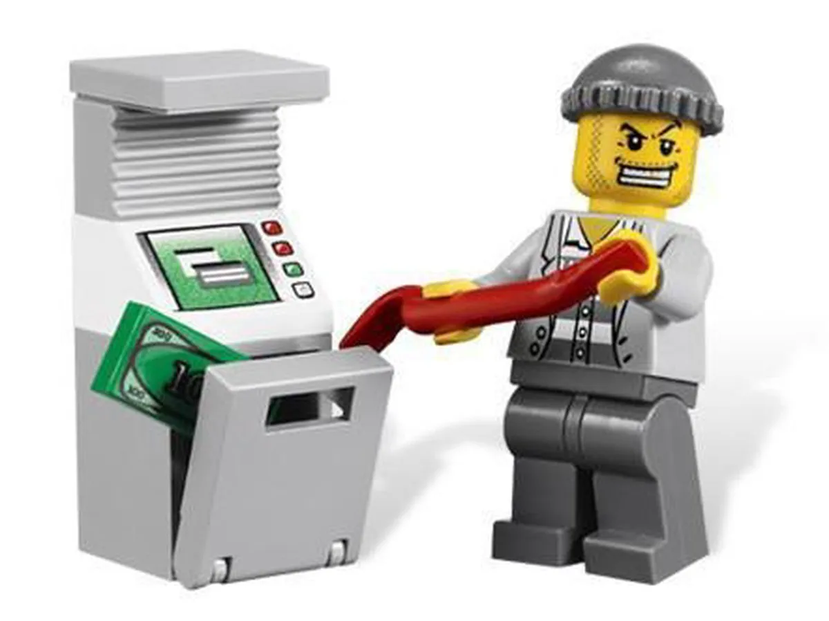 LEGO City Politie Minifiguren 4 Stuks - 57 Onderdelen - Multicolor