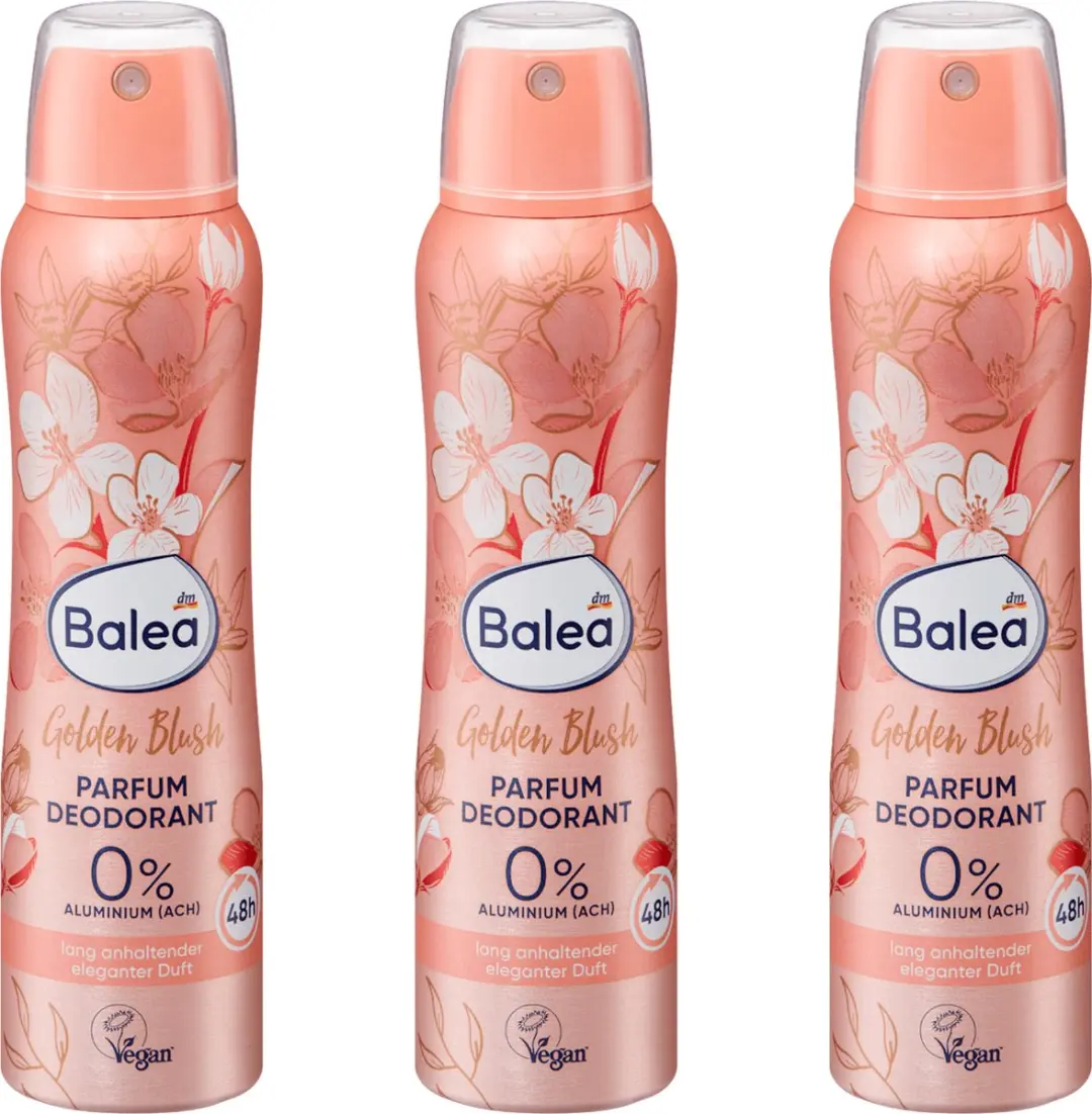 Balea Deodorant Golden Blush