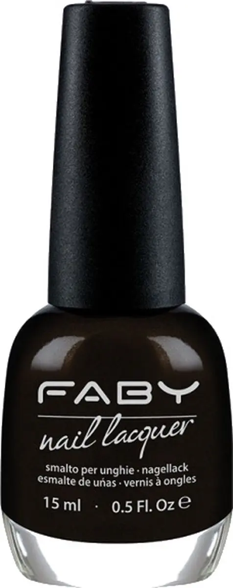 FABY Vegan Nagellak Zwart