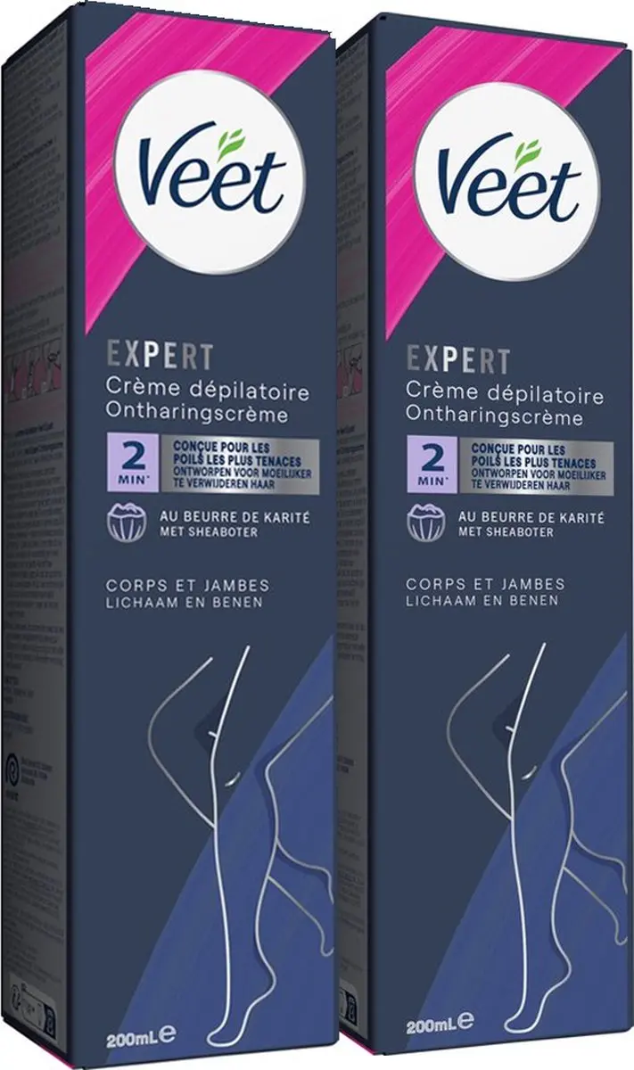 Veet Expert Ontharingscrème Benen 200ml