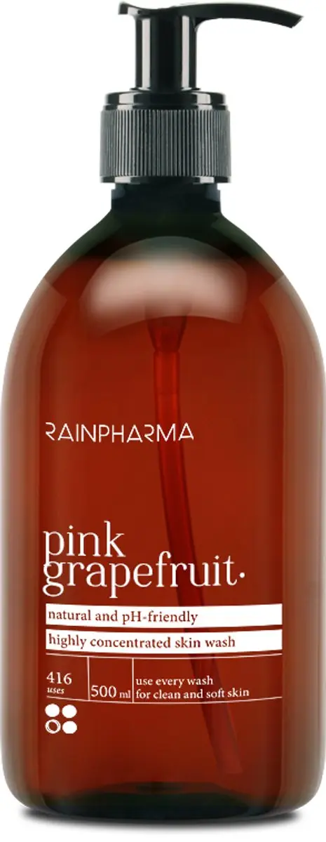RainPharma Skin Wash Pink Grapefruit 1000ml Douchegel