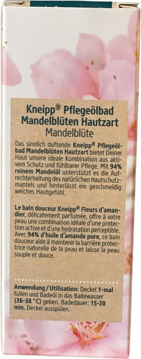 Kneipp Badolie Gevoelige Huid 100ml - 2 Stuks