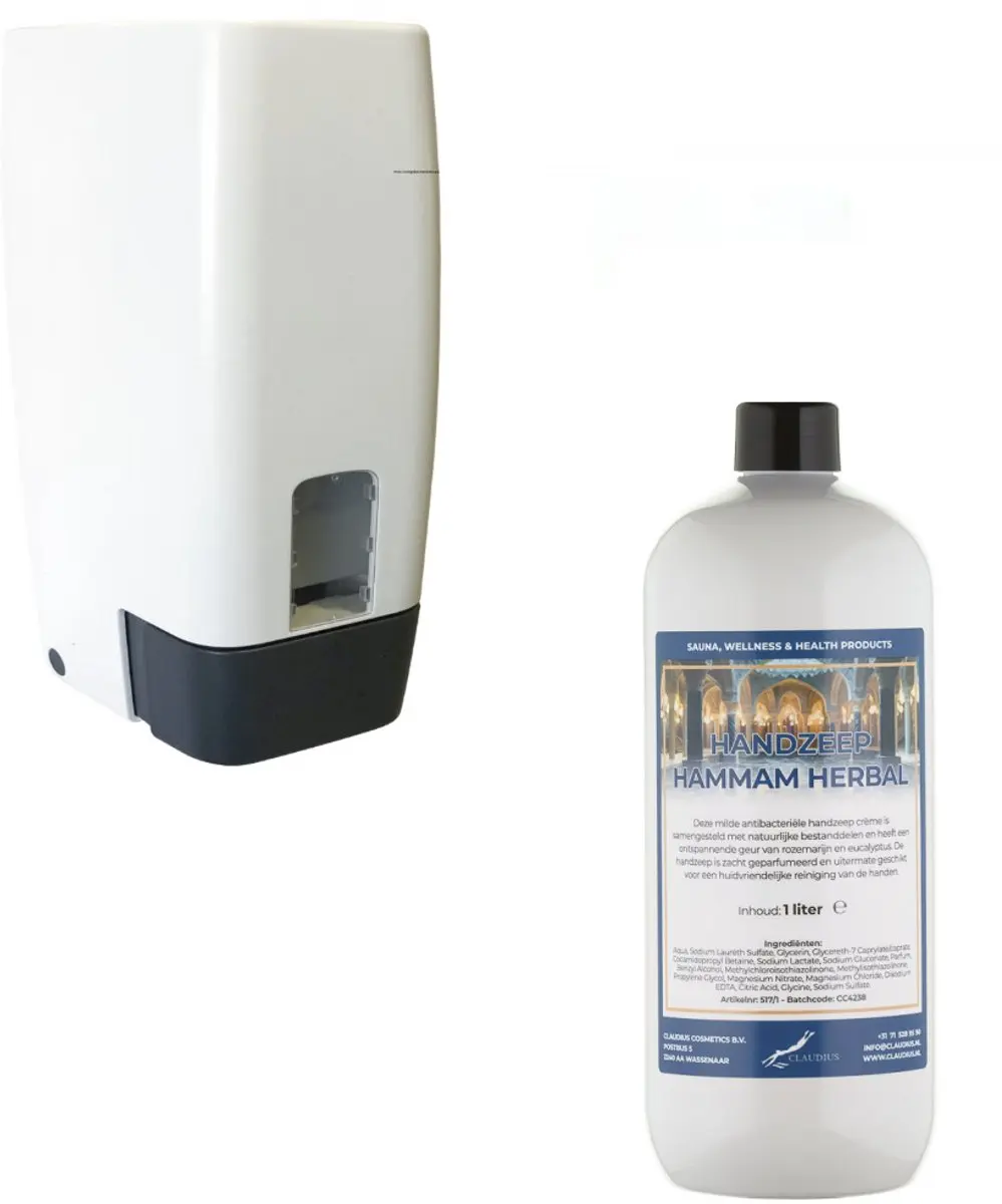 Splashbox Cosmetics Hammam Herbal Zeepdispenser 1L