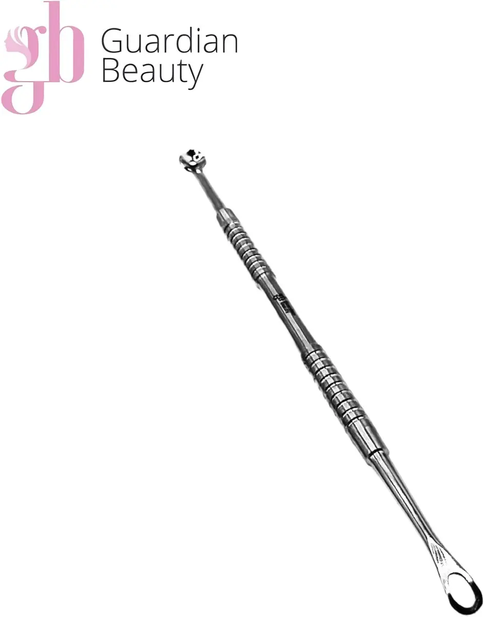 Guardian Beauty Mee-eter Remover Set RVS - 2-delig