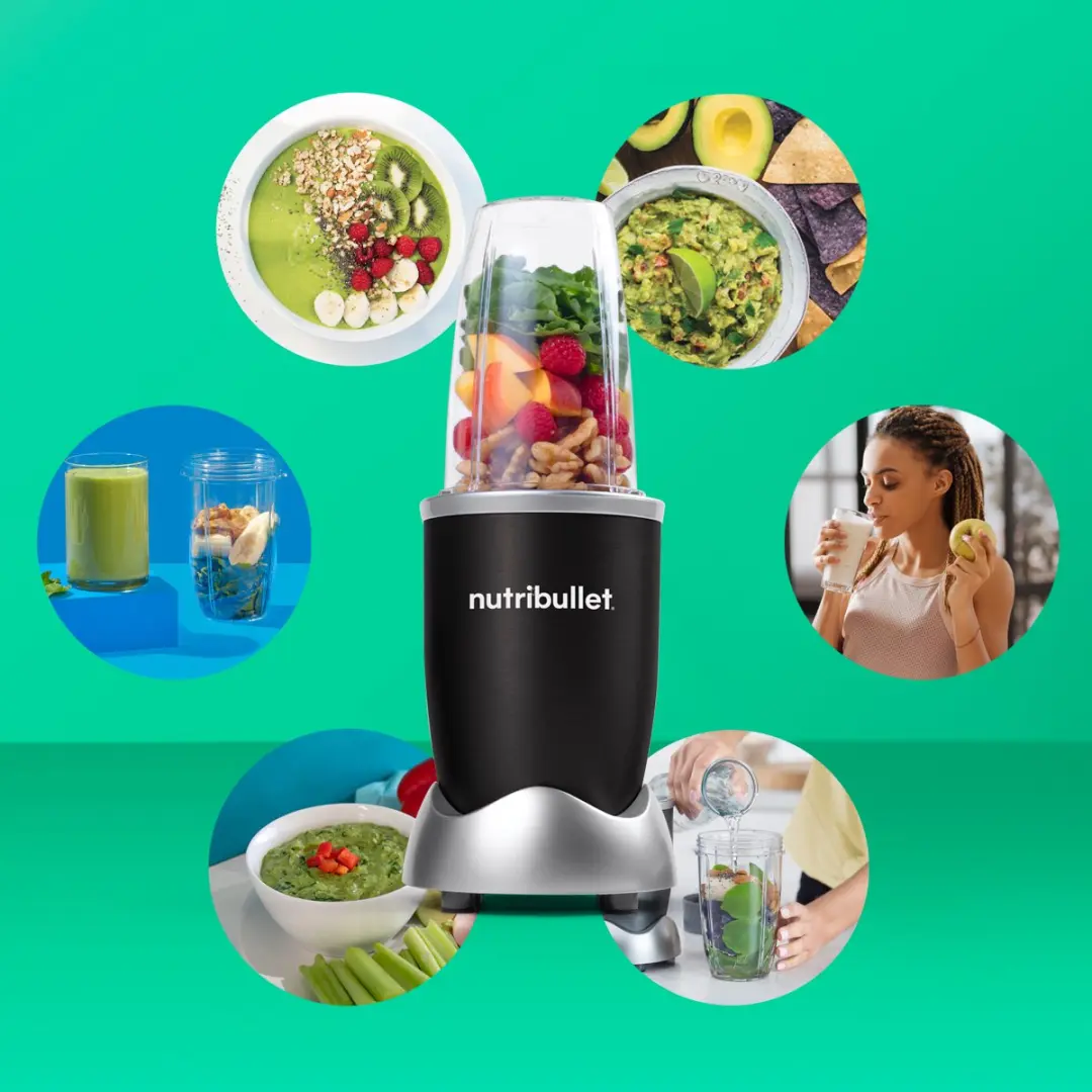 NutriBullet Original Blender 600W - 5-delig - Zwart