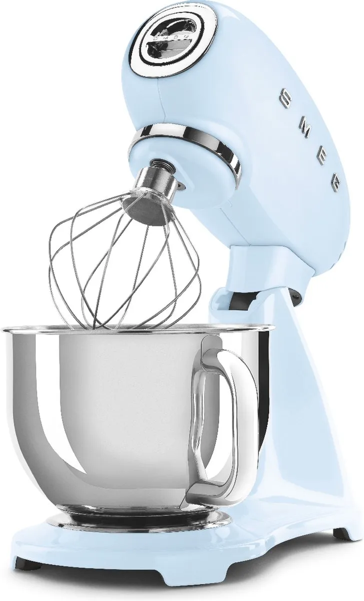 Smeg SMF03PBEU Keukenmachine - 800W - Pastelblauw