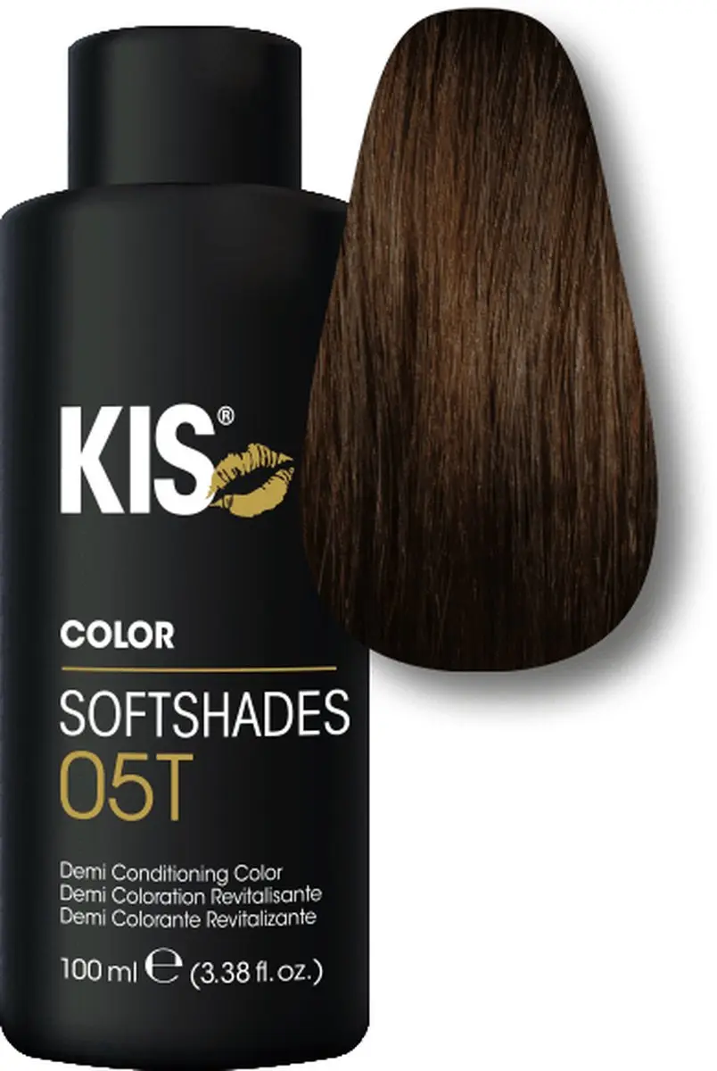 KIS Royal Softshades 05T Kleurspoeling 100ml - Donker Tabak