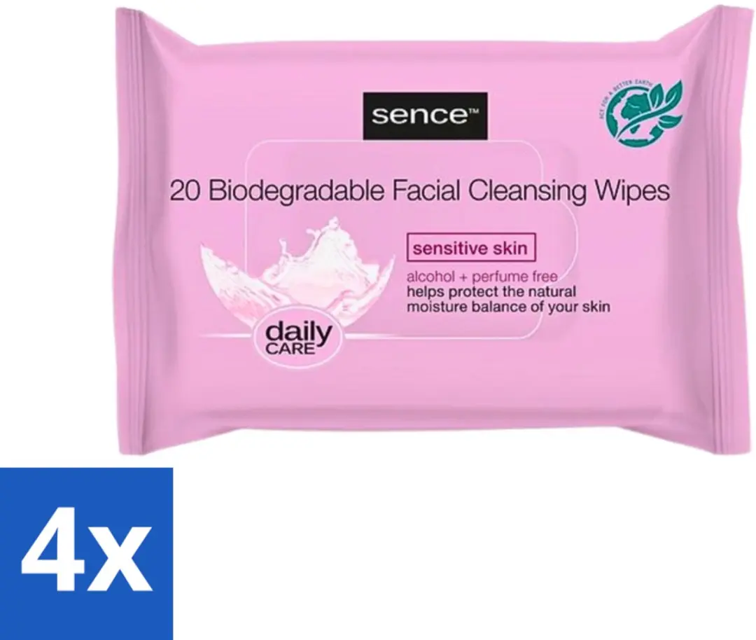 Sence Gezichtsreinigingsdoekjes Mild 200g