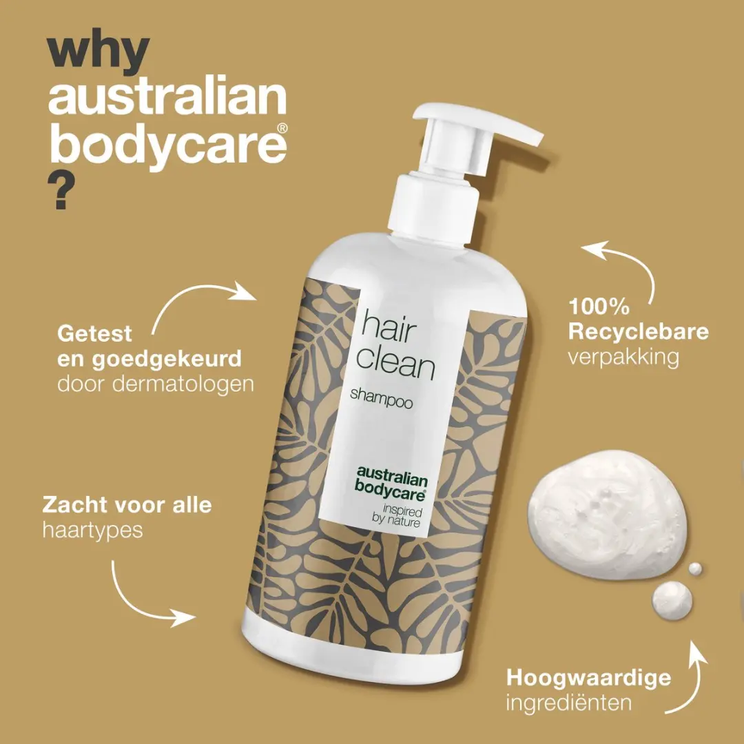 Australian Bodycare Hair Clean Shampoo 500ml - Tea Tree Olie