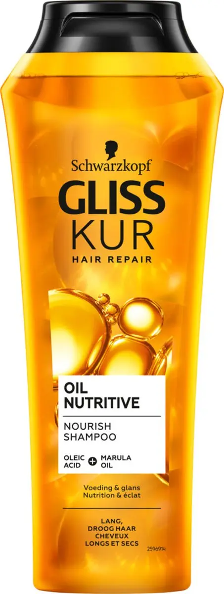 Gliss Kur Oil Nutritive Shampoo 250ml