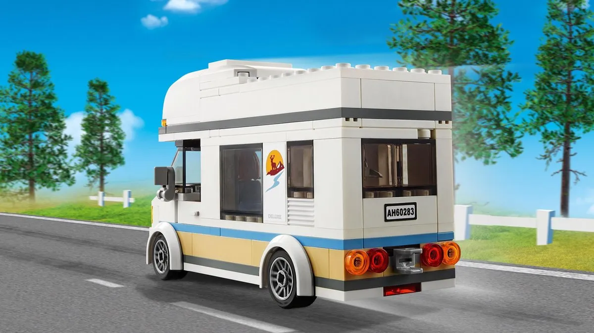 LEGO City Vakantiecamper 60283 - 190 Stukken