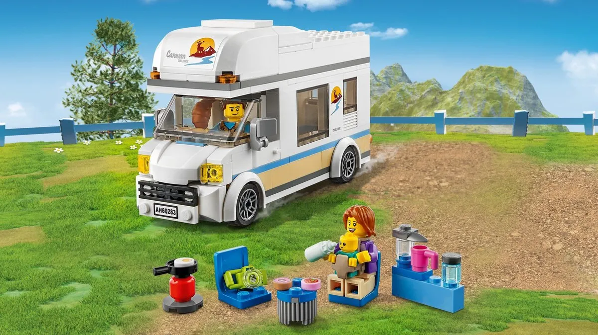 LEGO City Vakantiecamper 60283 - 190 Stukken