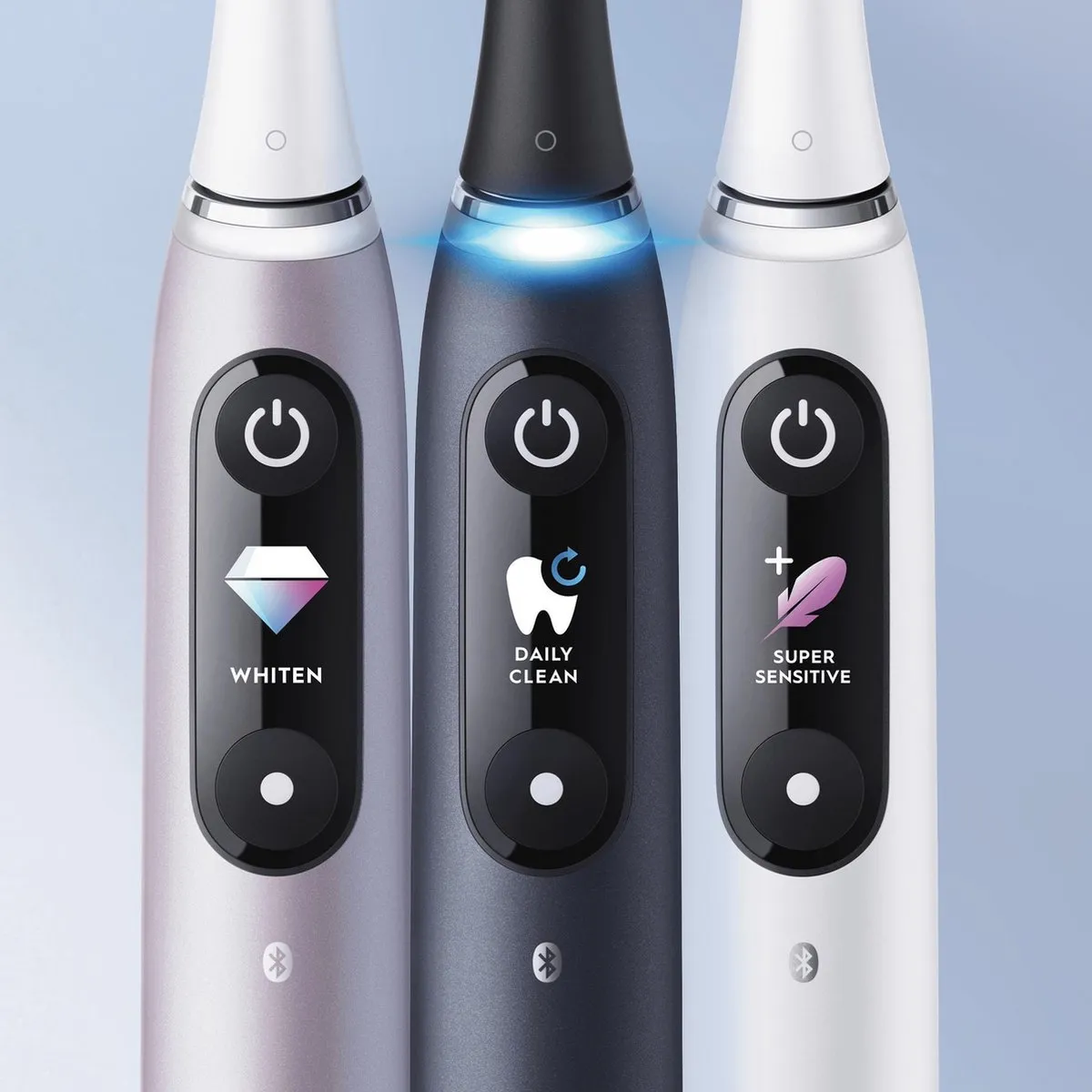 Oral-B iO9 Special Edition Roze/Zwart Elektrische Tandenborstel - 2 Stuks