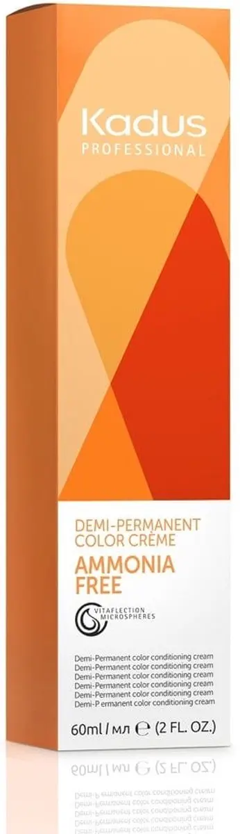 Kadus Professional Demi-Permanent 8/43 60ml - Oranje