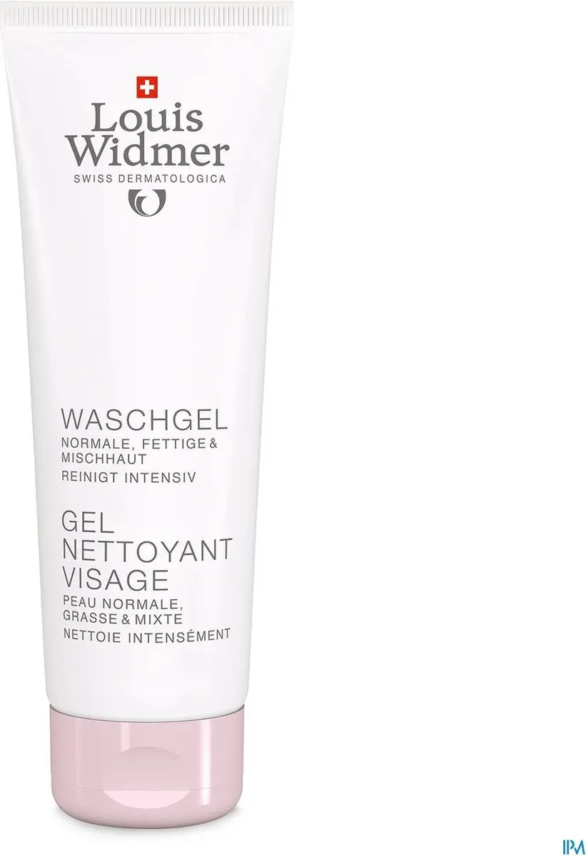 Louis Widmer Wash Gel Gezicht 125ml