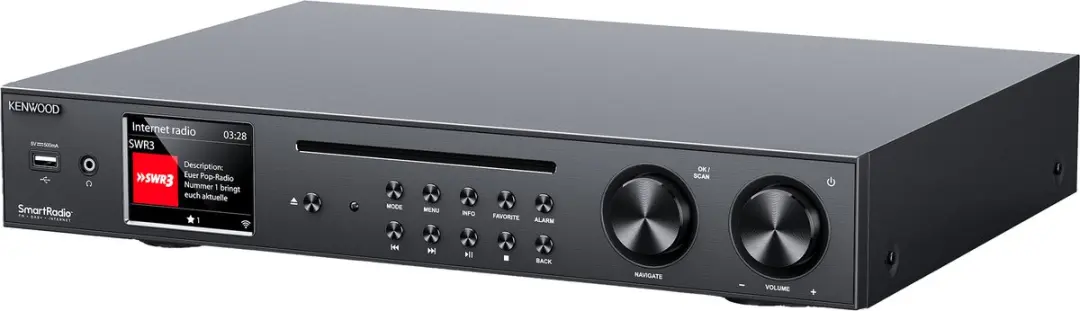 Kenwood KR-W8000SCD-B Smart Hi-Fi CD-Receiver