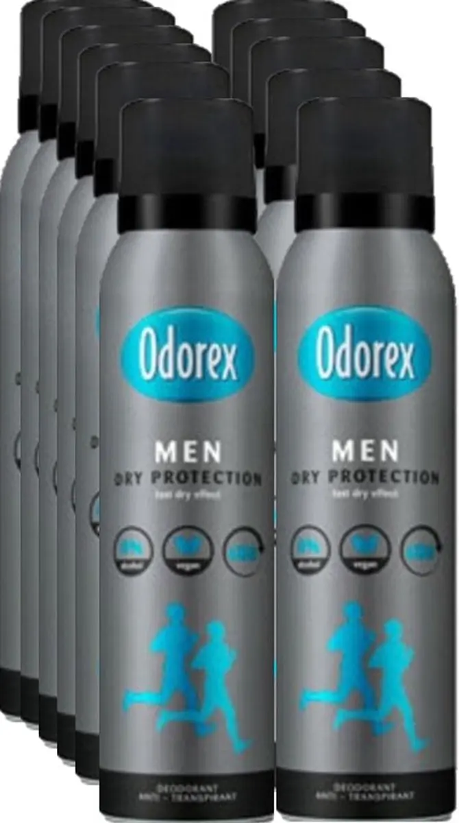 Odorex Deospray Men Dry Protection 150ml - 12 Stuks