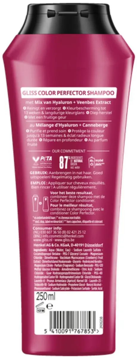 Gliss Shampoo Color Protect & Shine 250ml
