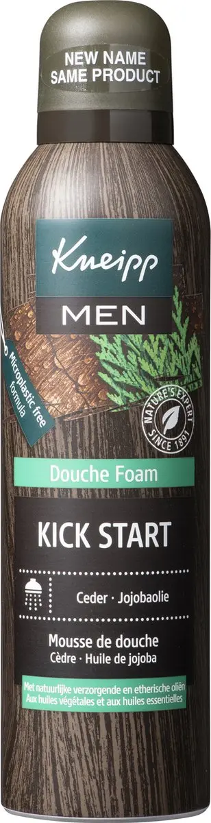 Kneipp Men Douche Schuim Kick Start - 6x200ml