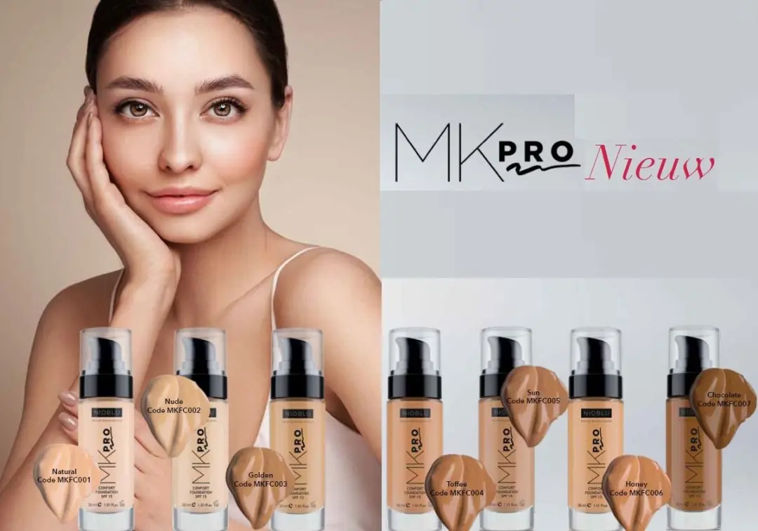 NIOBLU MKPro Foundation SPF 15 Golden - 30ml