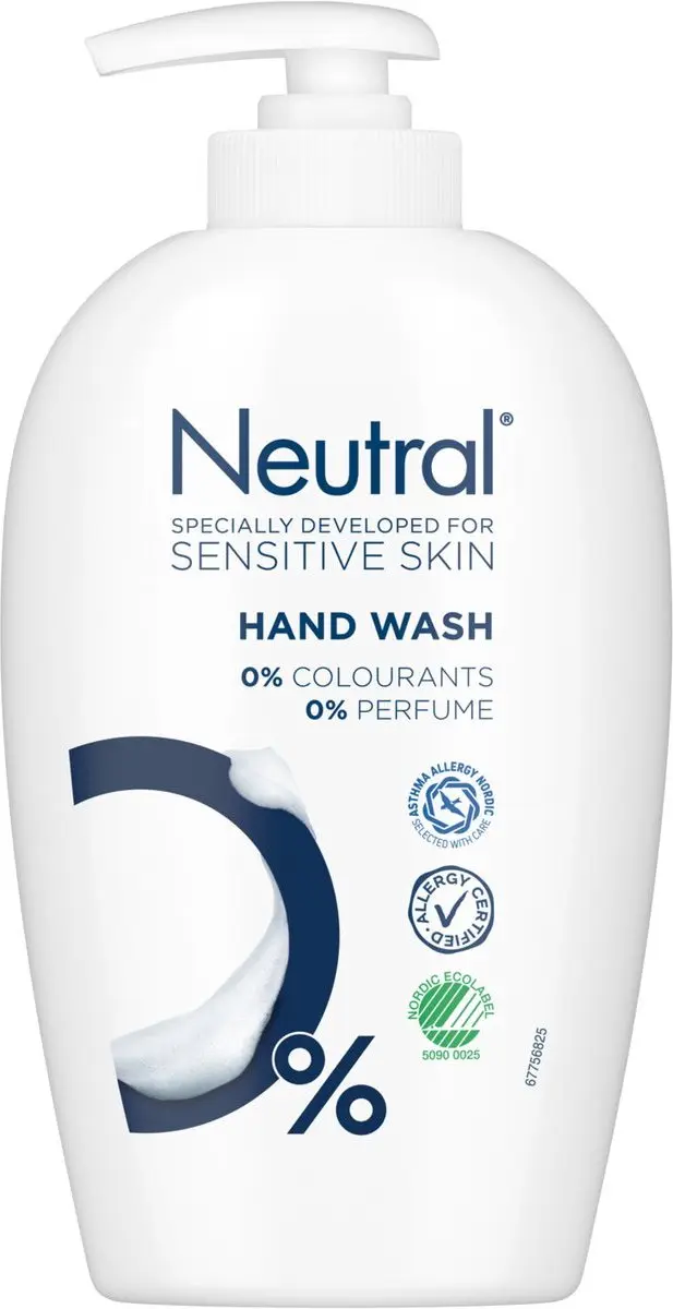 Neutral Handzeep Sensitive Skin 3000ml - 12 Stuks - afbeelding 6 van 6