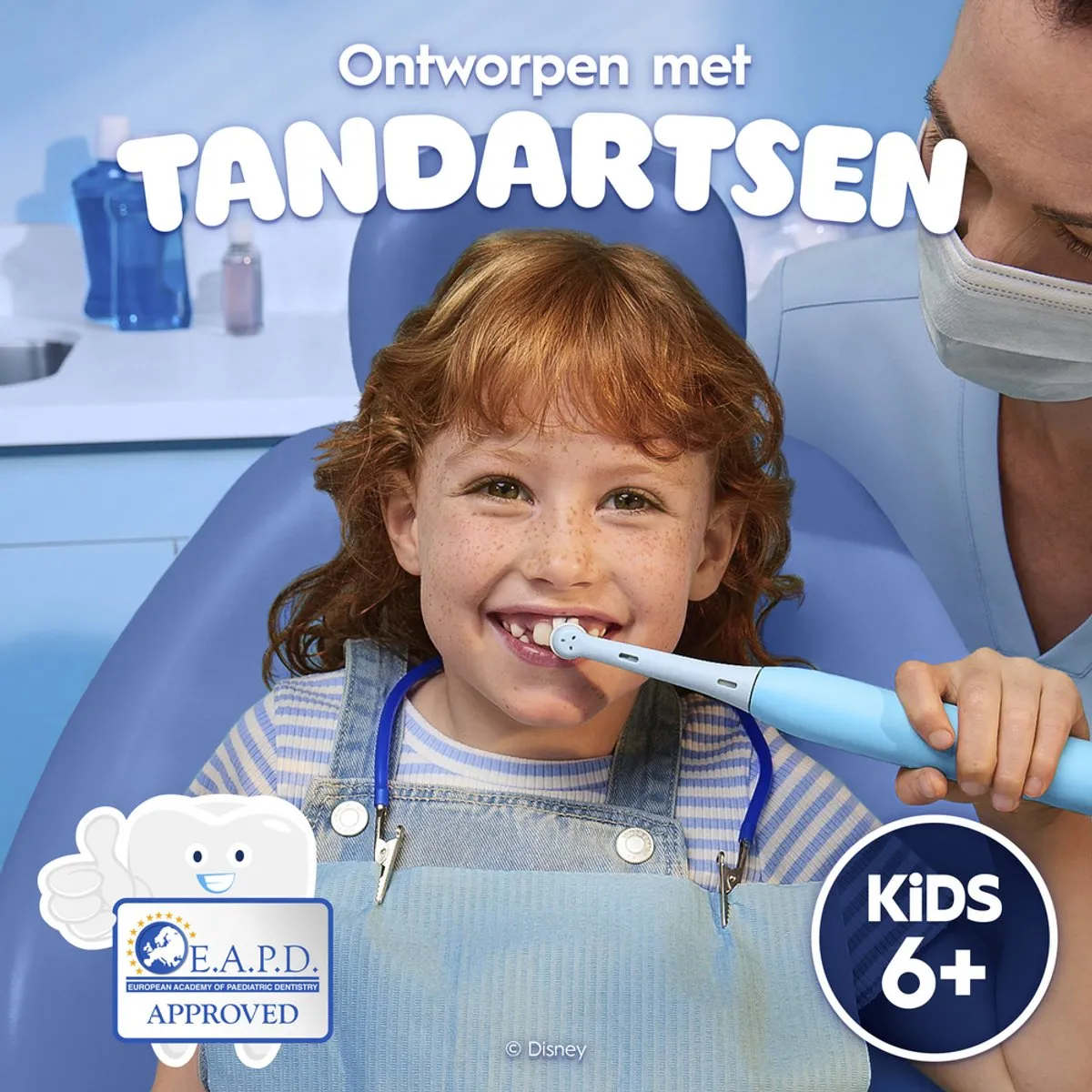 Oral-B iO Kids 6+ Disney Stitch Opzetborstels - 2 Stuks