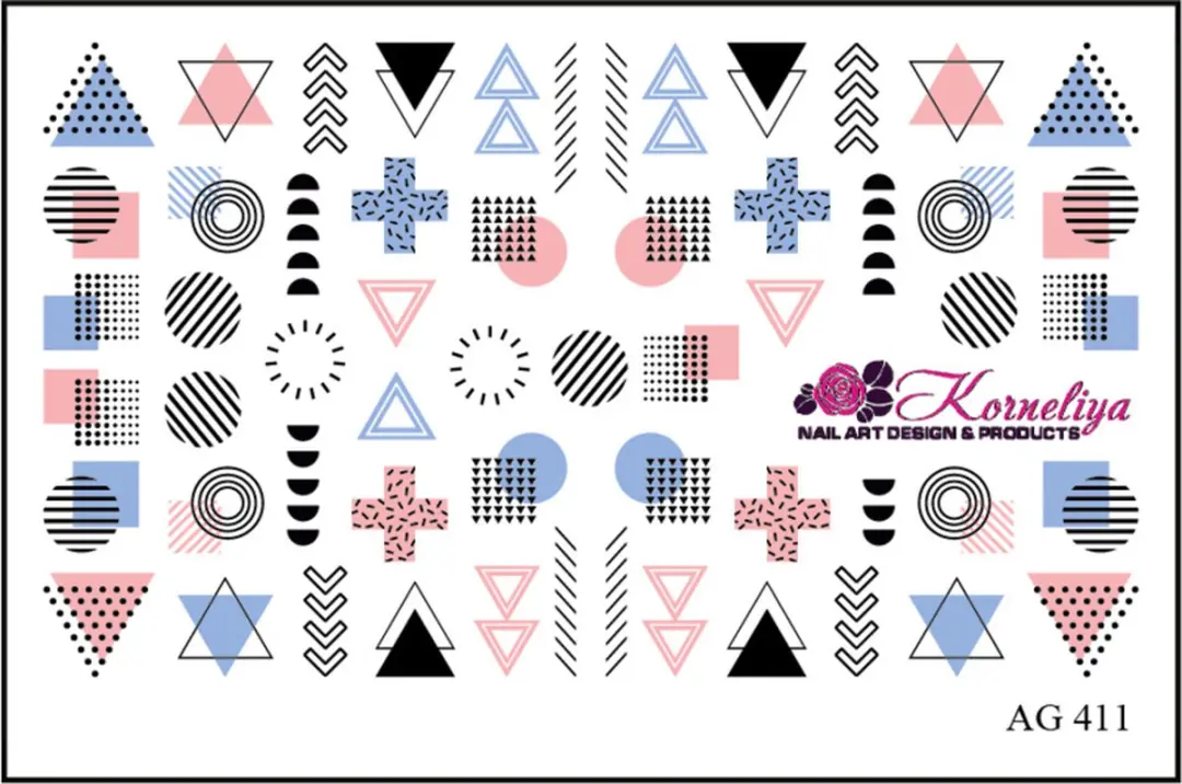 Korneliya Airbrush Waterdecal AG 411