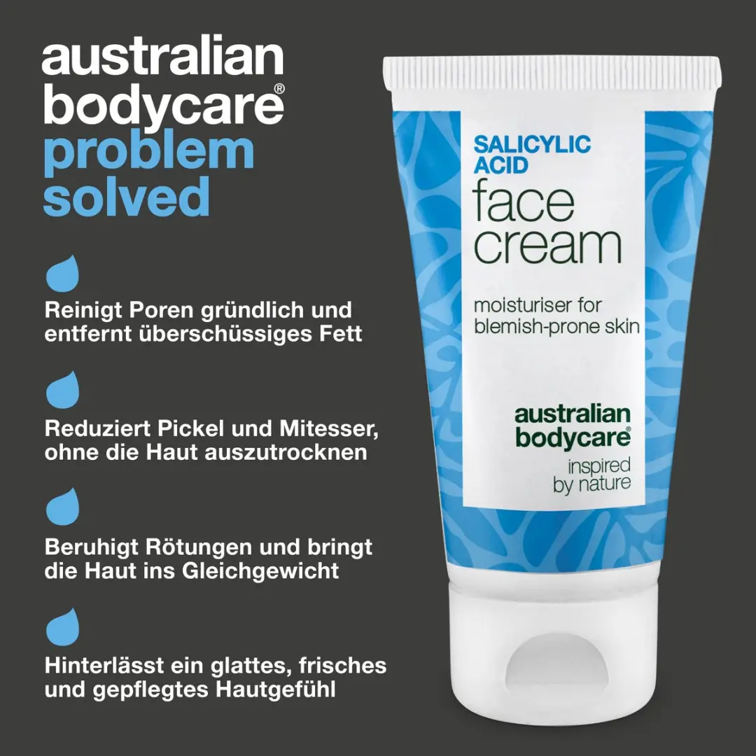 Australian Bodycare Salicylzuur Gezichtscreme 50ml - afbeelding 6 van 6
