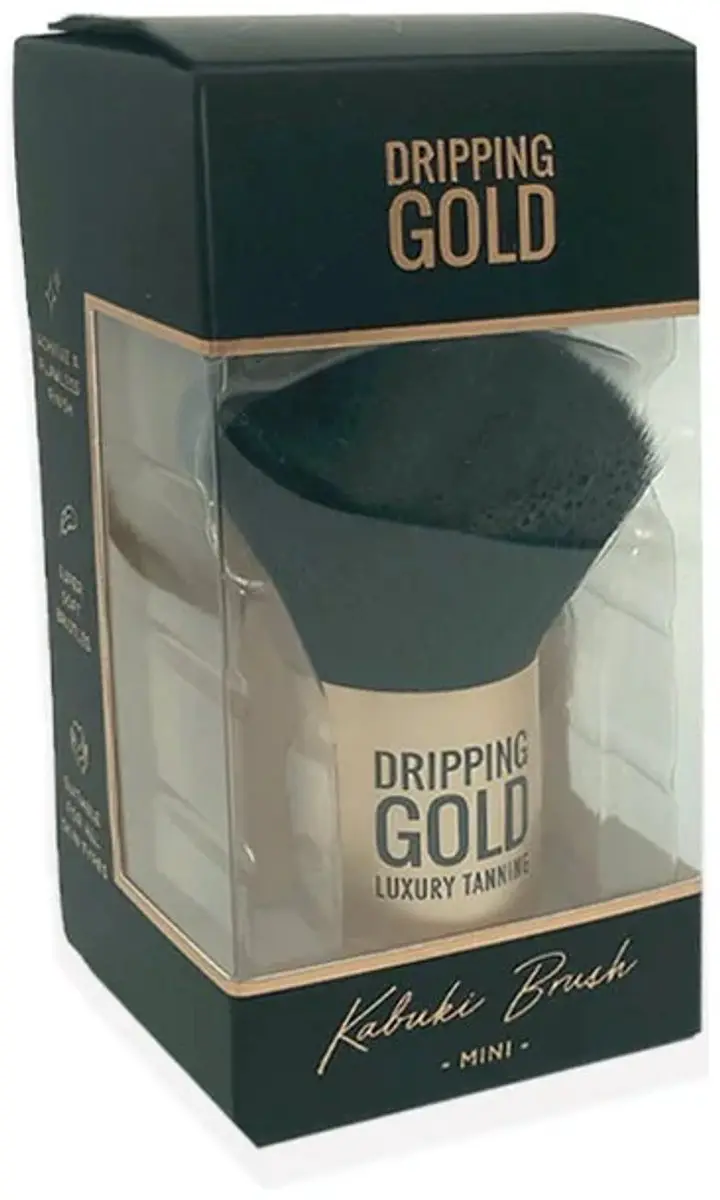 Sosu Kabuki Brush Mini - Zwart Goud