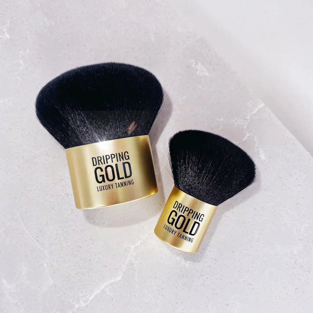 Sosu Kabuki Brush Mini - Zwart Goud