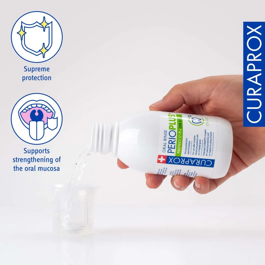 Curaprox Perio Plus+ Protect Mondspoeling CHX 0.12% 200ml
