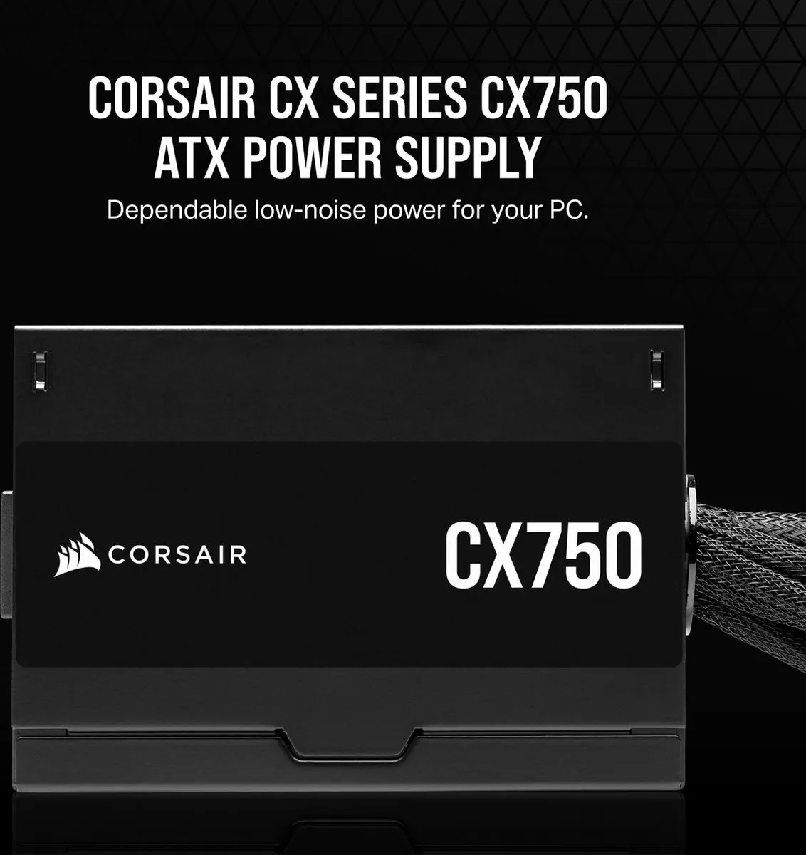Corsair CX750 CP-9020279-EU Voeding 750W - ATX