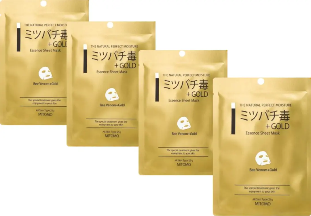 Mitomo Gold & Bee Venom Gezichtsmasker