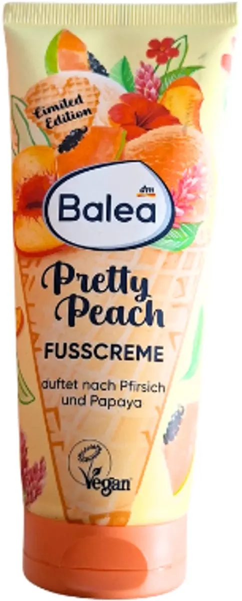 Balea Voetcrème Pretty Peach 100ml