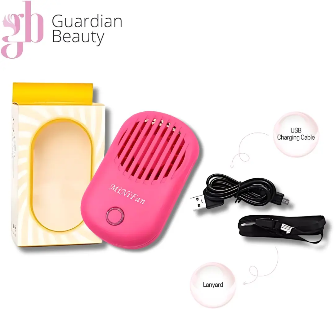 Guardian Beauty Mini Compacte Droger Roze