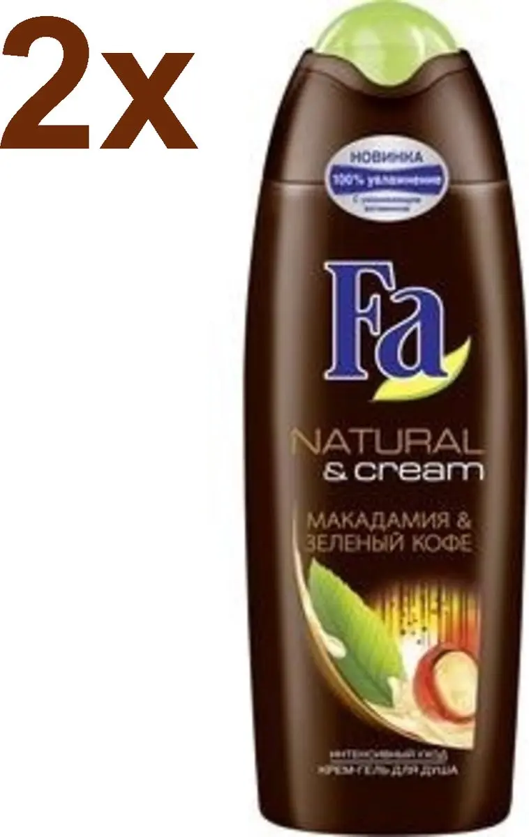 Fa Natural & Cream Douchecrème Macadamia & Green Coffee