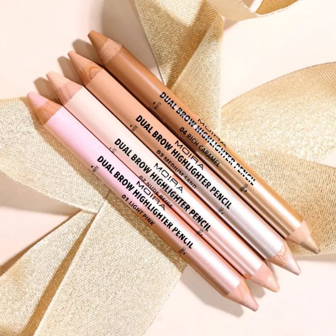 Moira Dual Brow Highlighter 003 Medium Sand - 4.2g - afbeelding 6 van 6