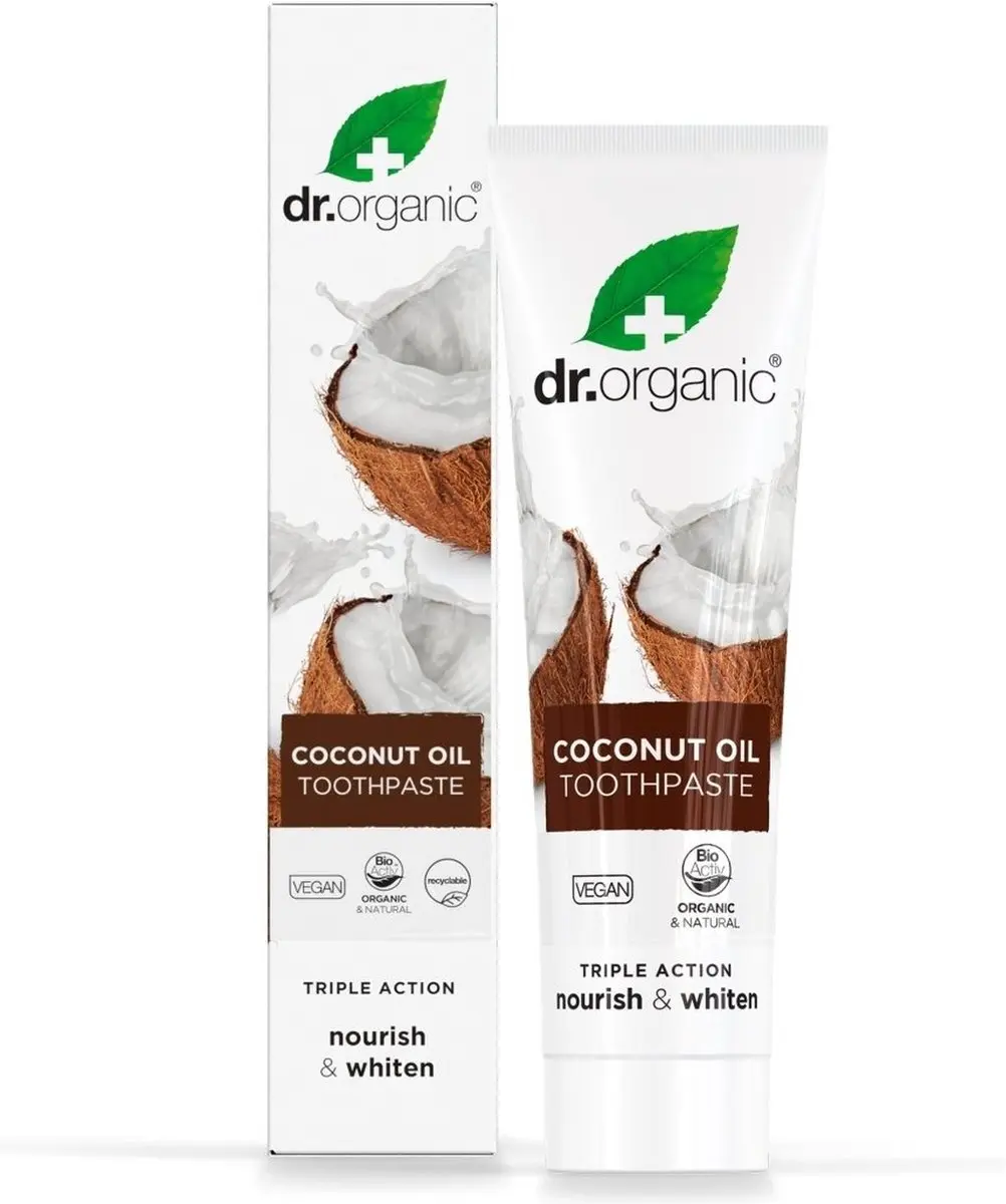 Dr. Organic Virgin Cocosolie Tandpasta 100ml
