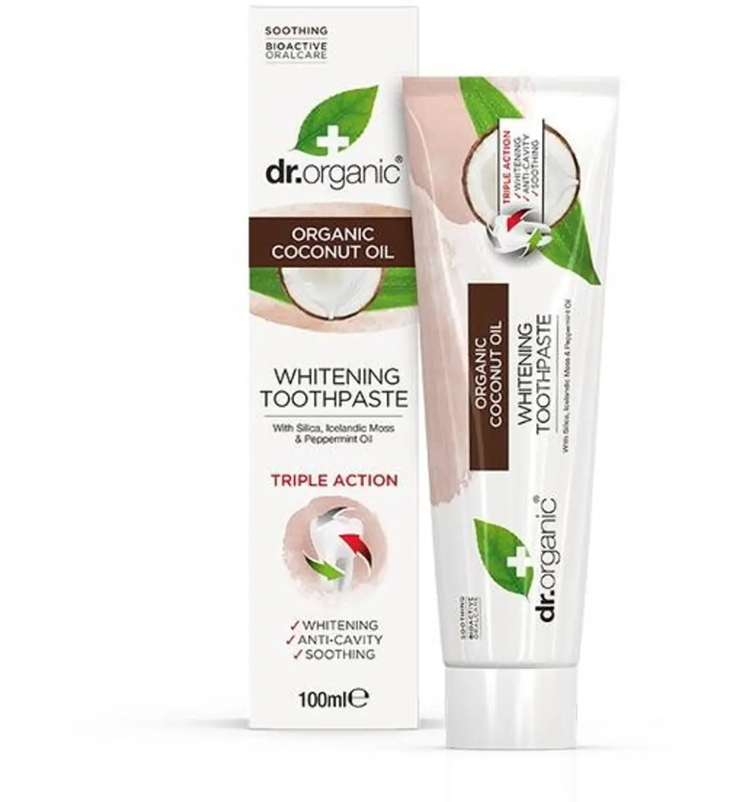 Dr. Organic Virgin Cocosolie Tandpasta 100ml