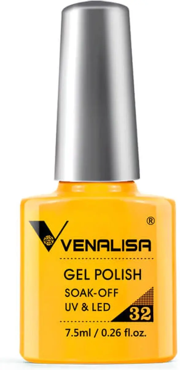 Venalisa UV Gellak Honey Yellow 7.5ml - Geel