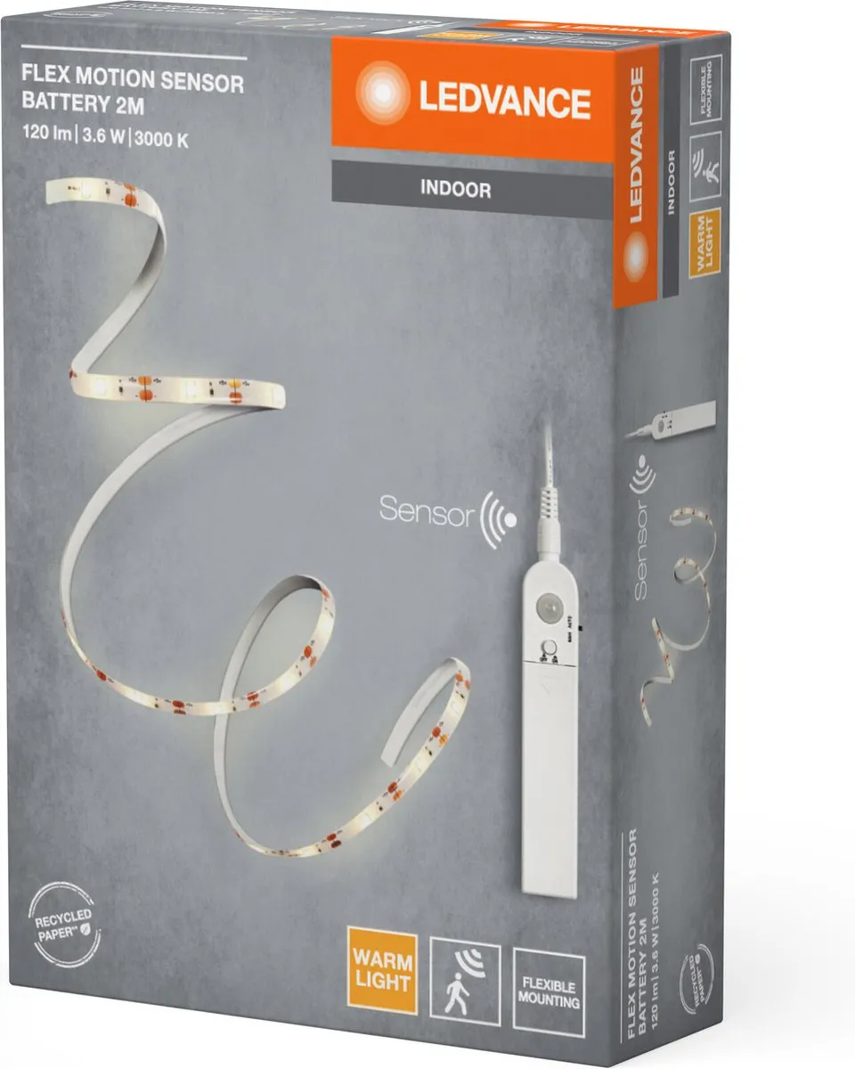 LEDVANCE FLEX MOTION SENSOR LED-strip 2m - 3,6W 150lm - 3000K
